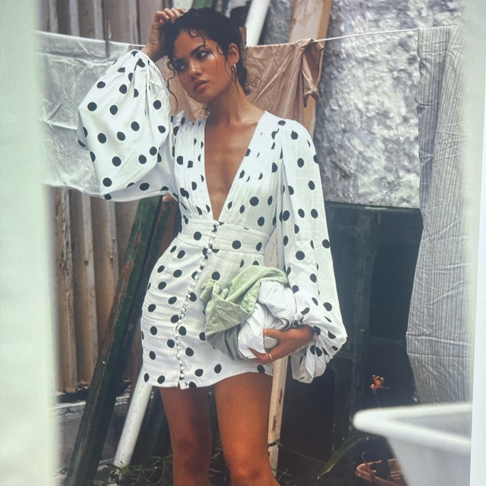 Polka dot dress